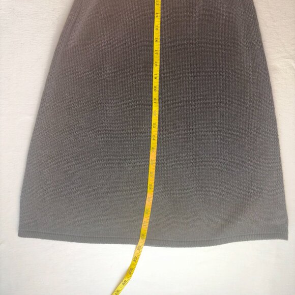Calvin Klein Dark Gray Sweater Dress with Cowl Neck - Size S - Picture 10 of 10